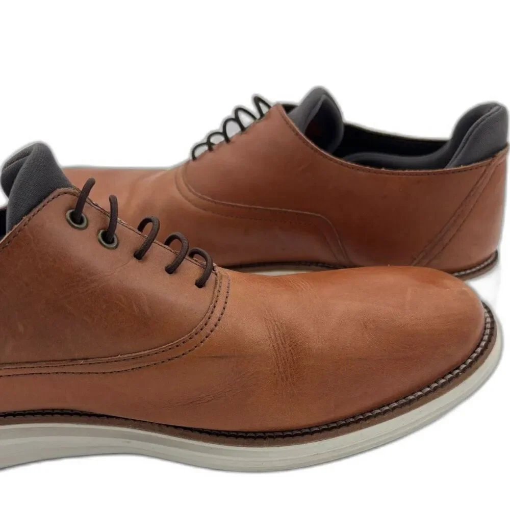 MARTIN DINGMAN Countryaire Saddle Leather Plain Toe Sport | Whiskey | 10.5